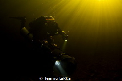 
Lake Paijanne, underwater scooter ride. by Teemu Lakka 
